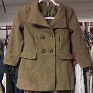 Zara Kids Olive and Brown Jacket